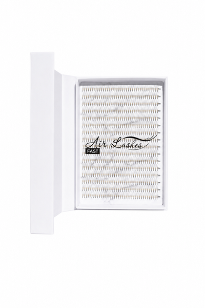 Готові пучки коричневі AirLashes FAST 3D 0,07 (800шт.) MIX 21554575 фото